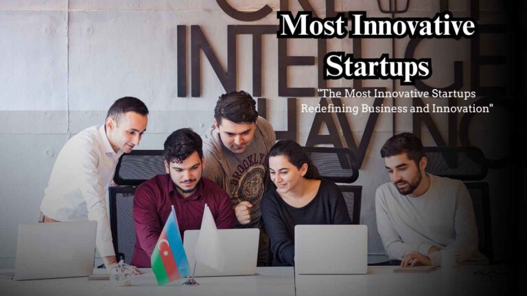 most innovative startups