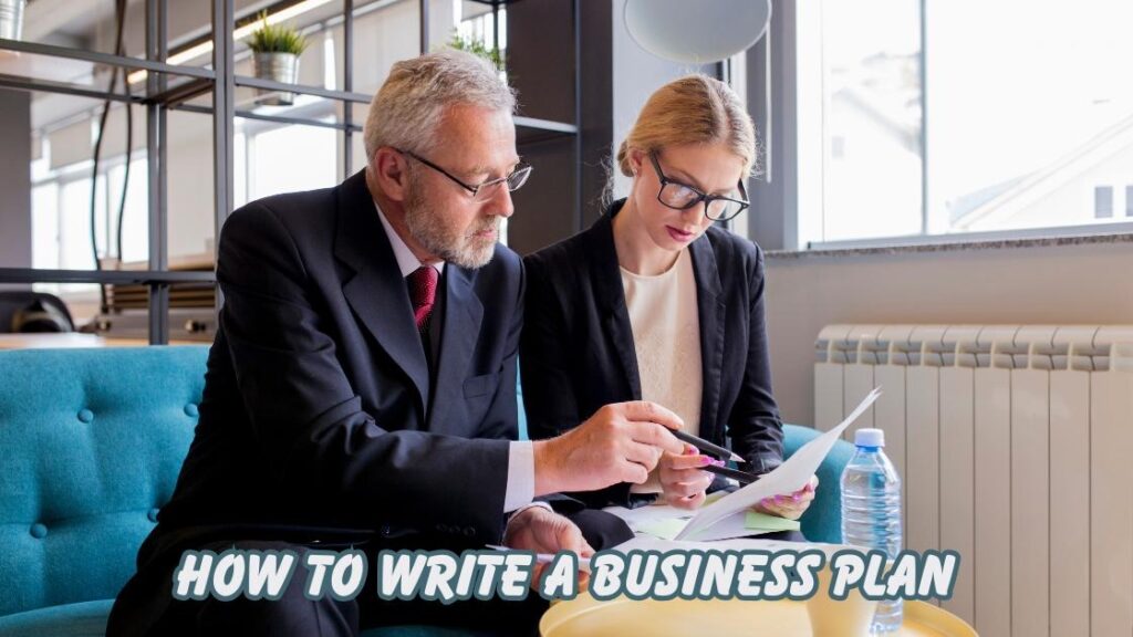 how to write a business plan